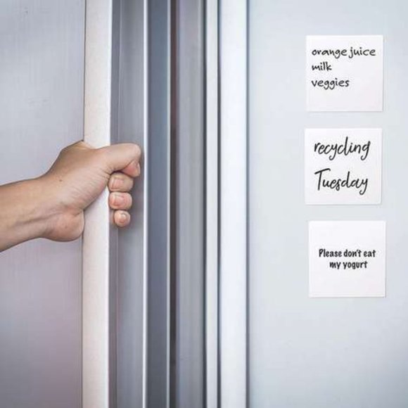 MERIDIAN POINT REUSABLE DRY ERASE POST IT NOTES WITH MARKER (6 PACK) - Picture 3 of 8